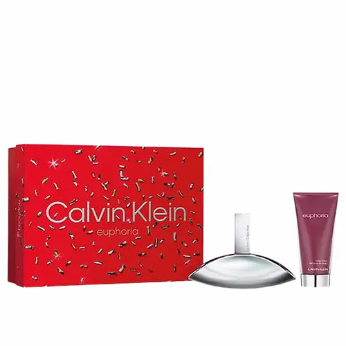 ESTUCHE CALVIN KLEIN EUPHORIA 3.3 2PC WOMEN SET (HARDBOX)