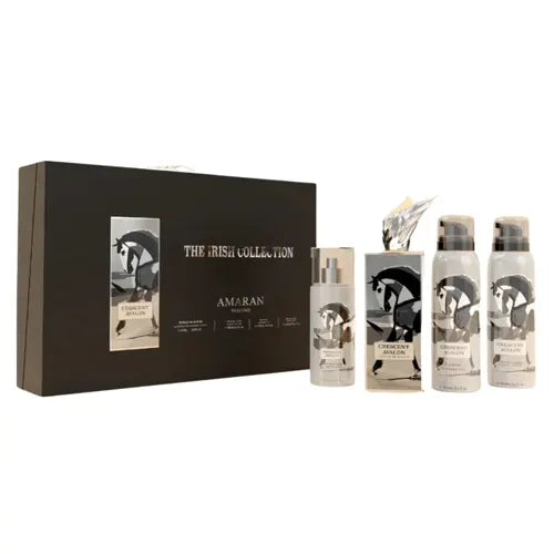 ESTUCHE AMARAN IRISH COLLECTION CRESCENT AVALON GIFT SET 4 PIEZAS