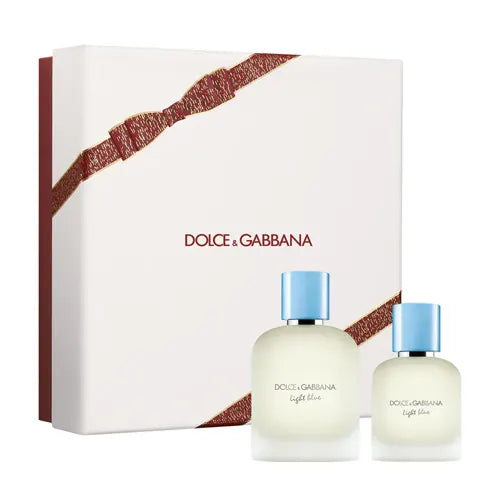 ESTUCHE DOLCE & GABBANA LIGHT BLUE 3.3 EDT 2PC MEN SET