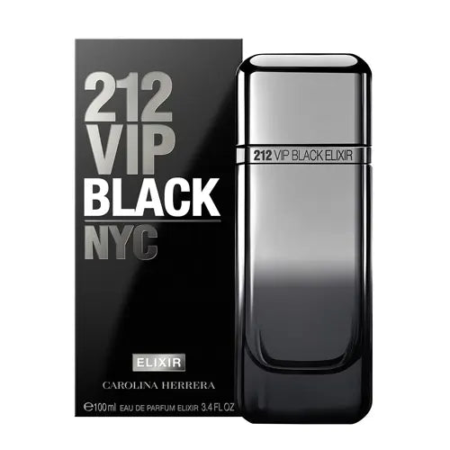 CAROLINA HERRERA 212 VIP BLACK ELIXIR 3.4 EDP SP MEN