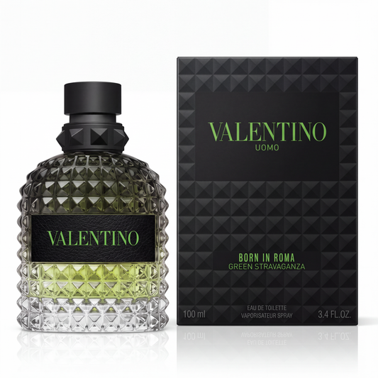 VALENTINO UOMO BORN IN ROMA GREEN STRAVAGANZA 3.4 EDT SP